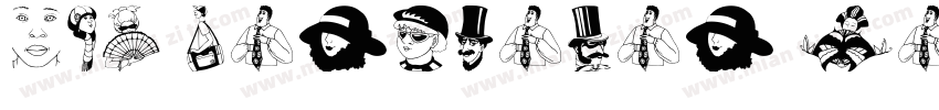 VNI Gentlemen Heavy字体转换
